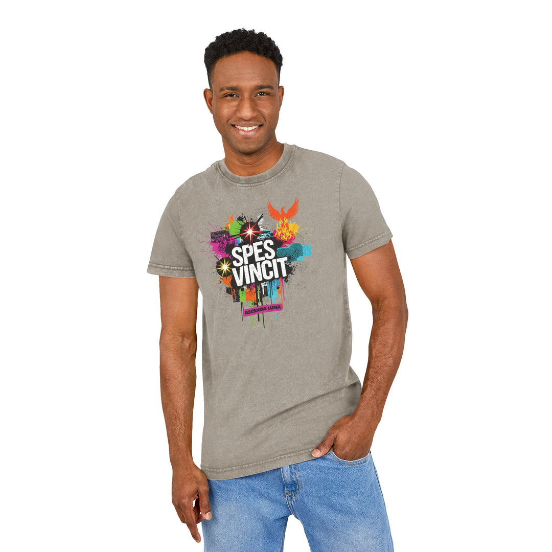 Acid Washed Tee | Ascenda Colors