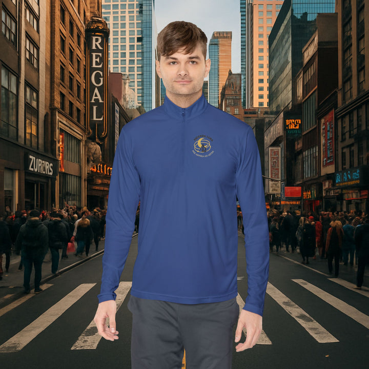 Workout Unisex Quarter-Zip Pullover | Ascenda Ad Astra