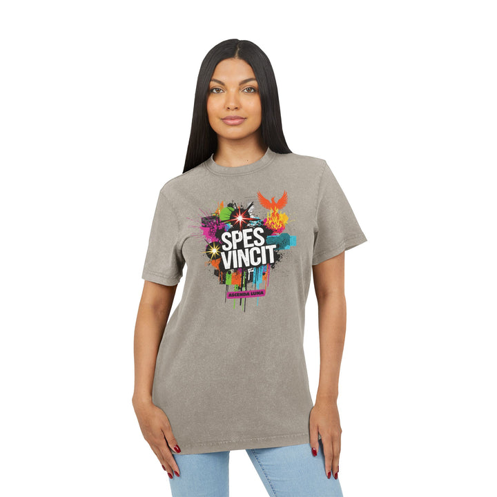Acid Washed Tee | Ascenda Colors