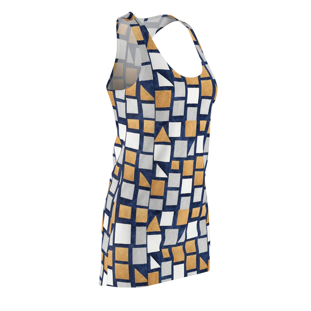 Casual Chic Summer Dress | Ascenda Geometrics