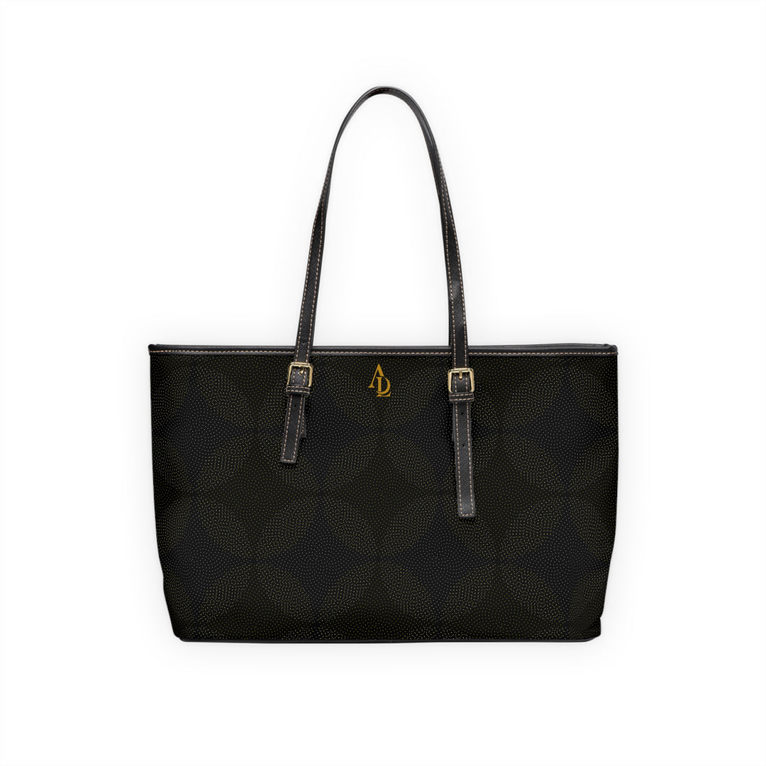 PU Leather Tote Bag Black | Ascenda Classics