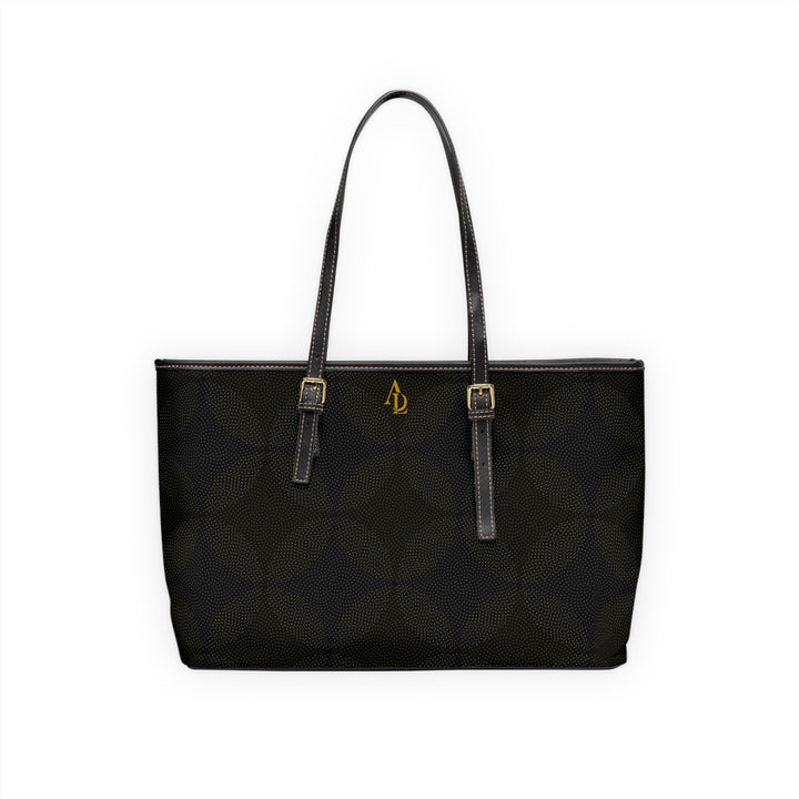 PU Leather Tote Bag Black | Ascenda Classics