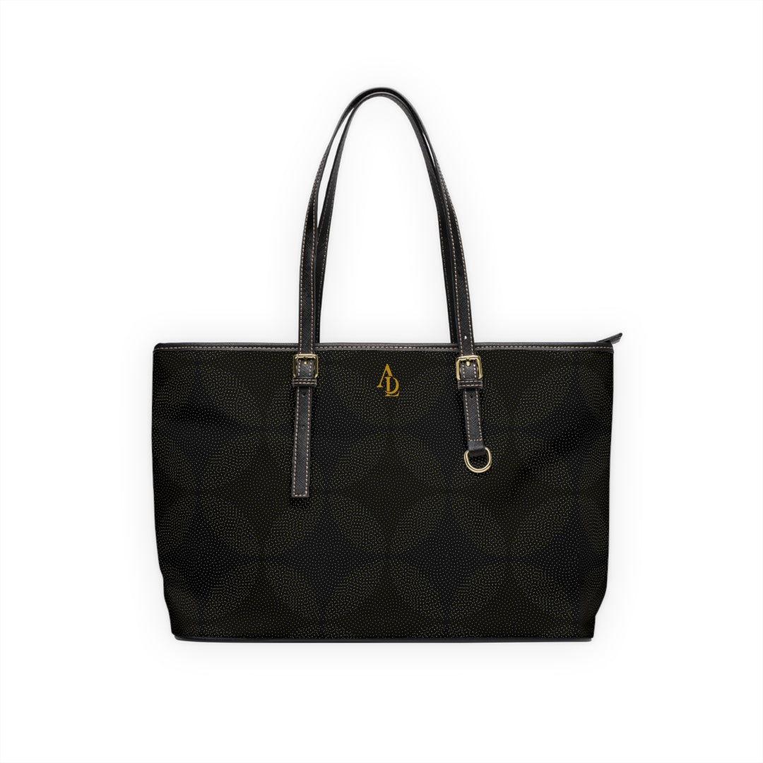 PU Leather Tote Bag Black | Ascenda Classics