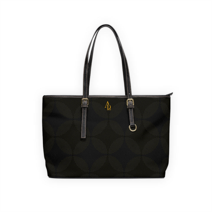 PU Leather Tote Bag Black | Ascenda Classics