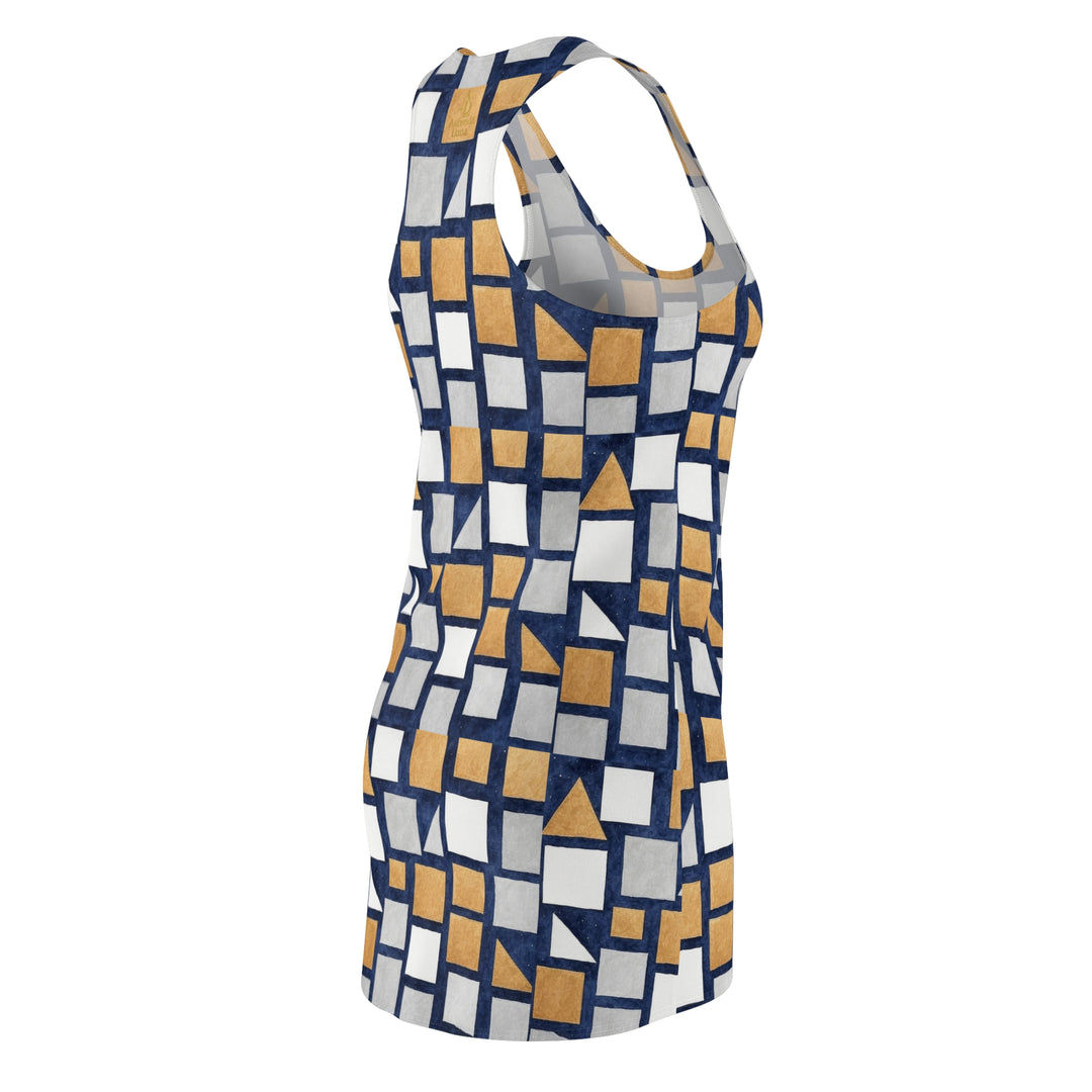 Casual Chic Summer Dress | Ascenda Geometrics