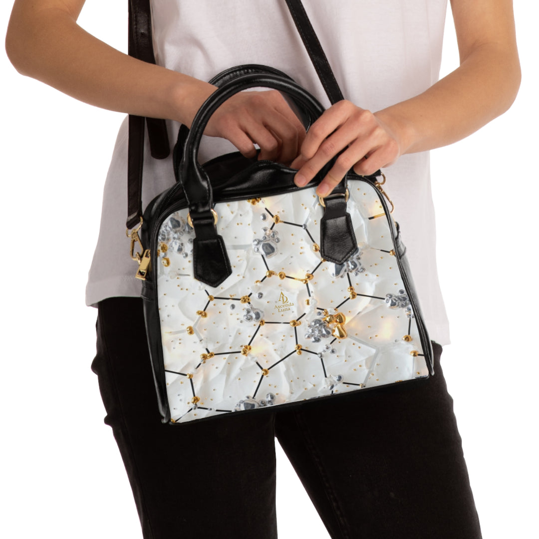 Shoulder Handbag | Ascenda Geometrics