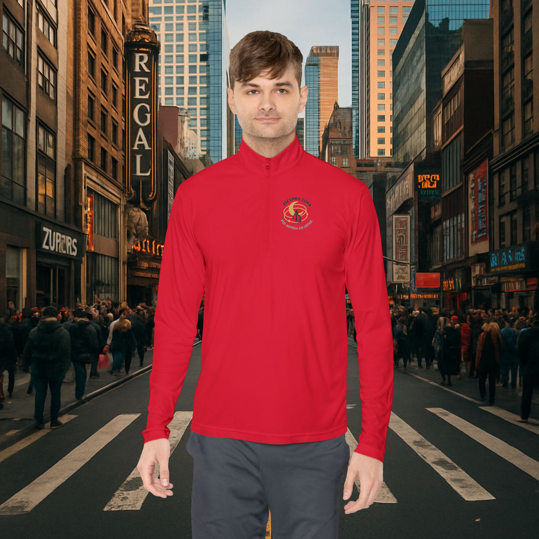 Workout Unisex Quarter-Zip Pullover | Ascenda Ad Astra