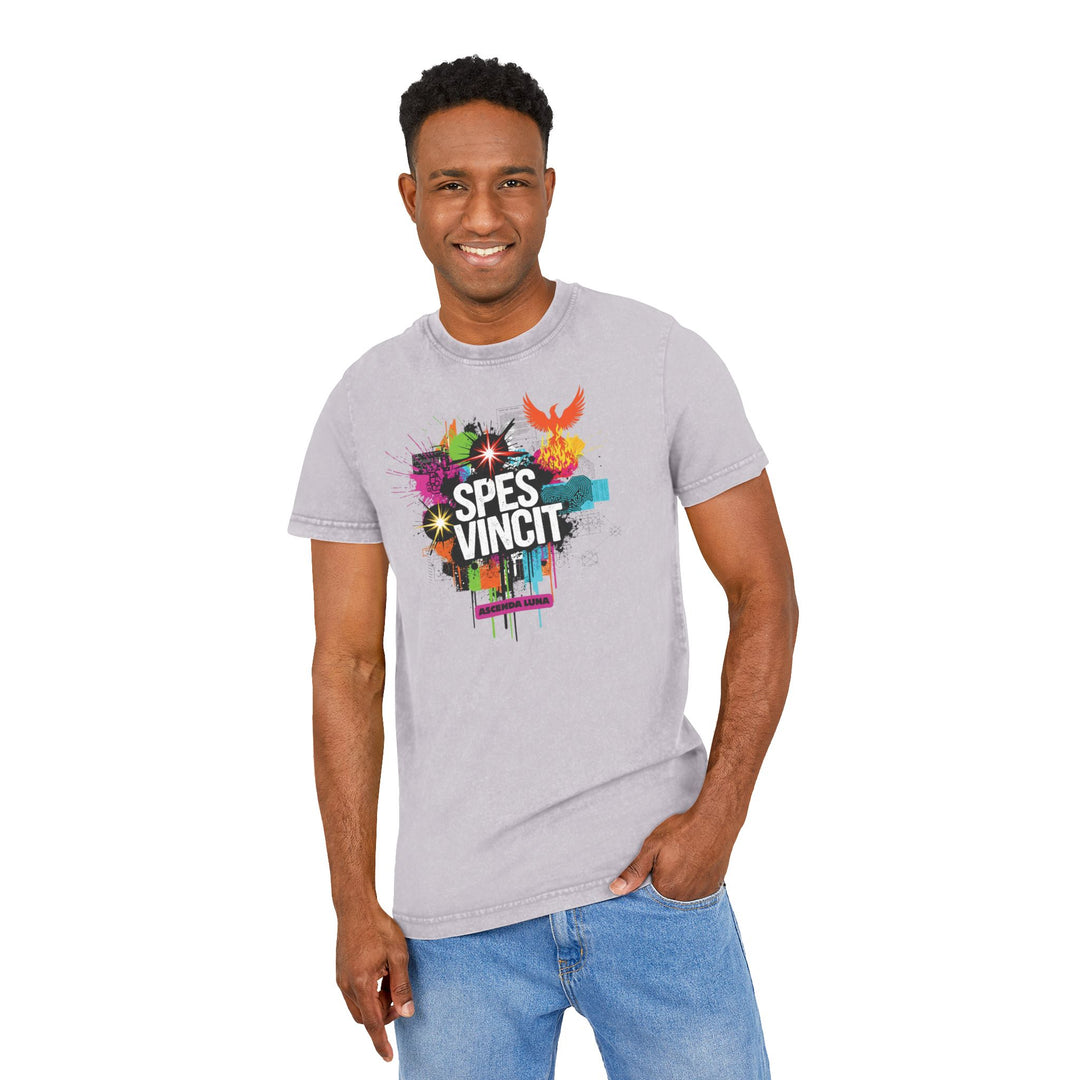 Acid Washed Tee | Ascenda Colors
