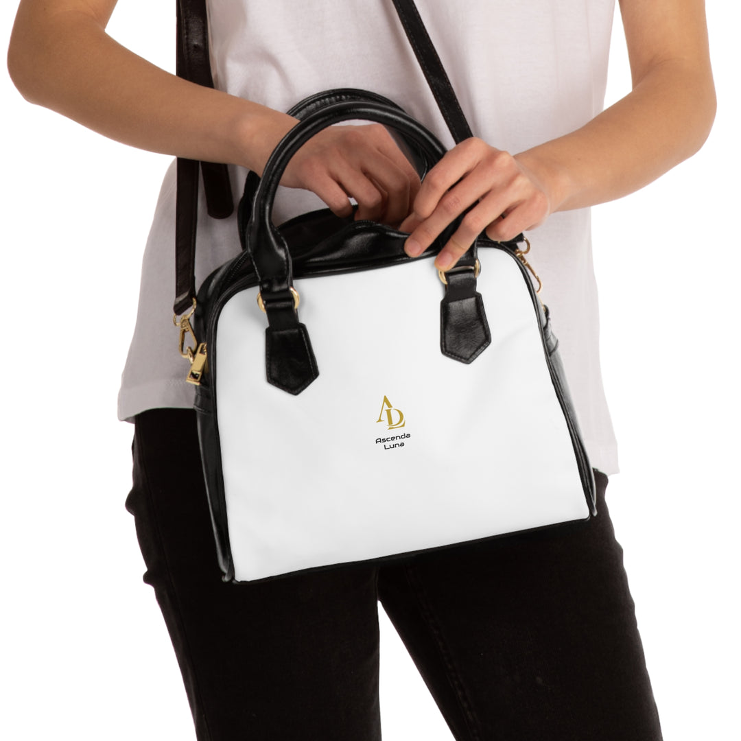 Shoulder Handbag White | Ascenda Classics