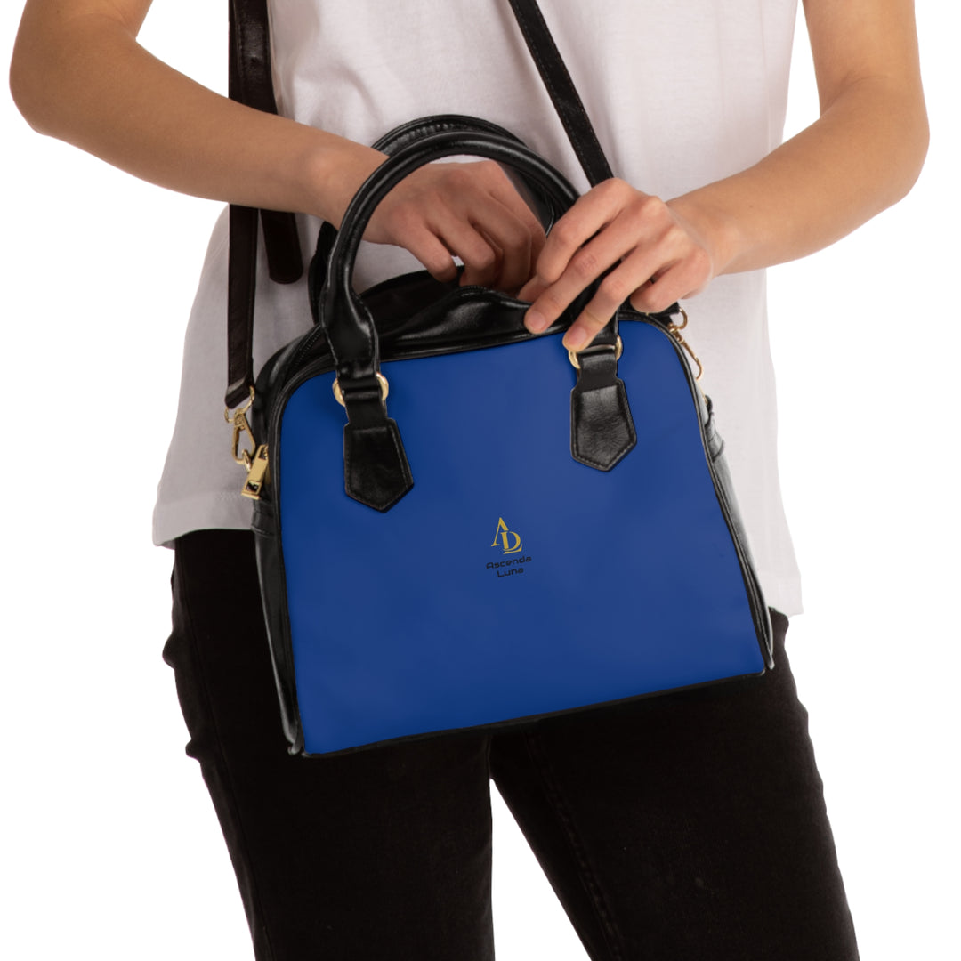 Shoulder Handbag Dark Blue | Ascenda Classics