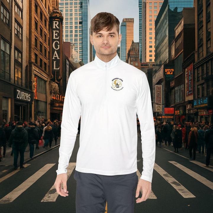 Workout Unisex Quarter-Zip Pullover | Ascenda Ad Astra