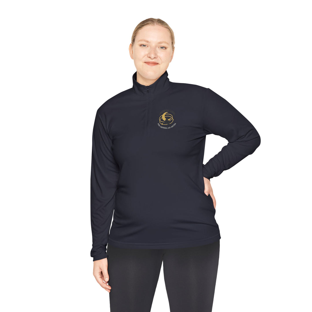 Workout Unisex Quarter-Zip Pullover | Ascenda Ad Astra