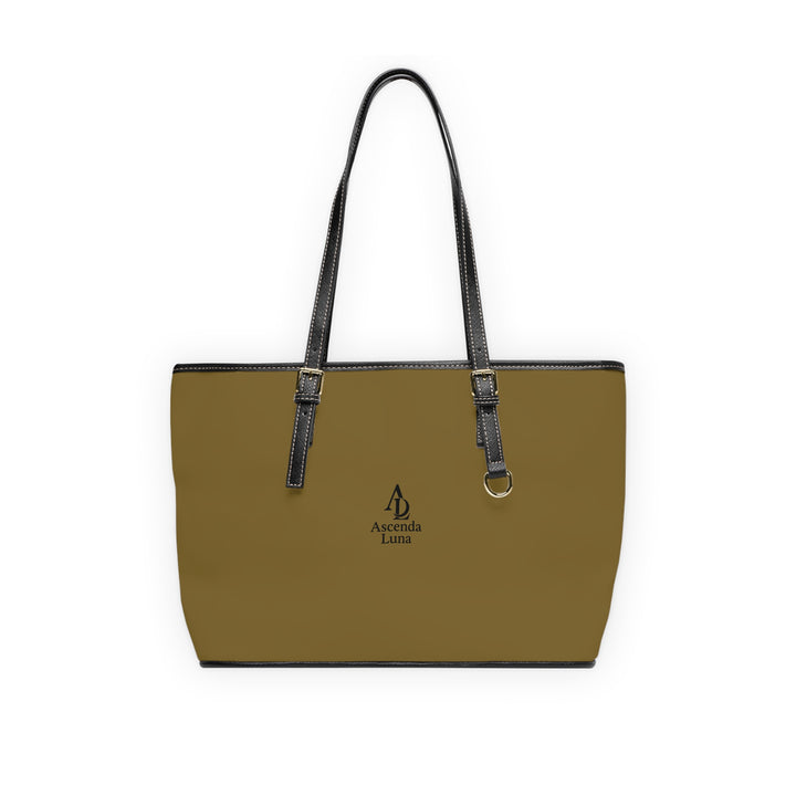 PU Leather Tote Bag Mustard | Ascenda Classics