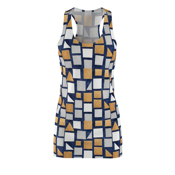 Casual Chic Summer Dress | Ascenda Geometrics