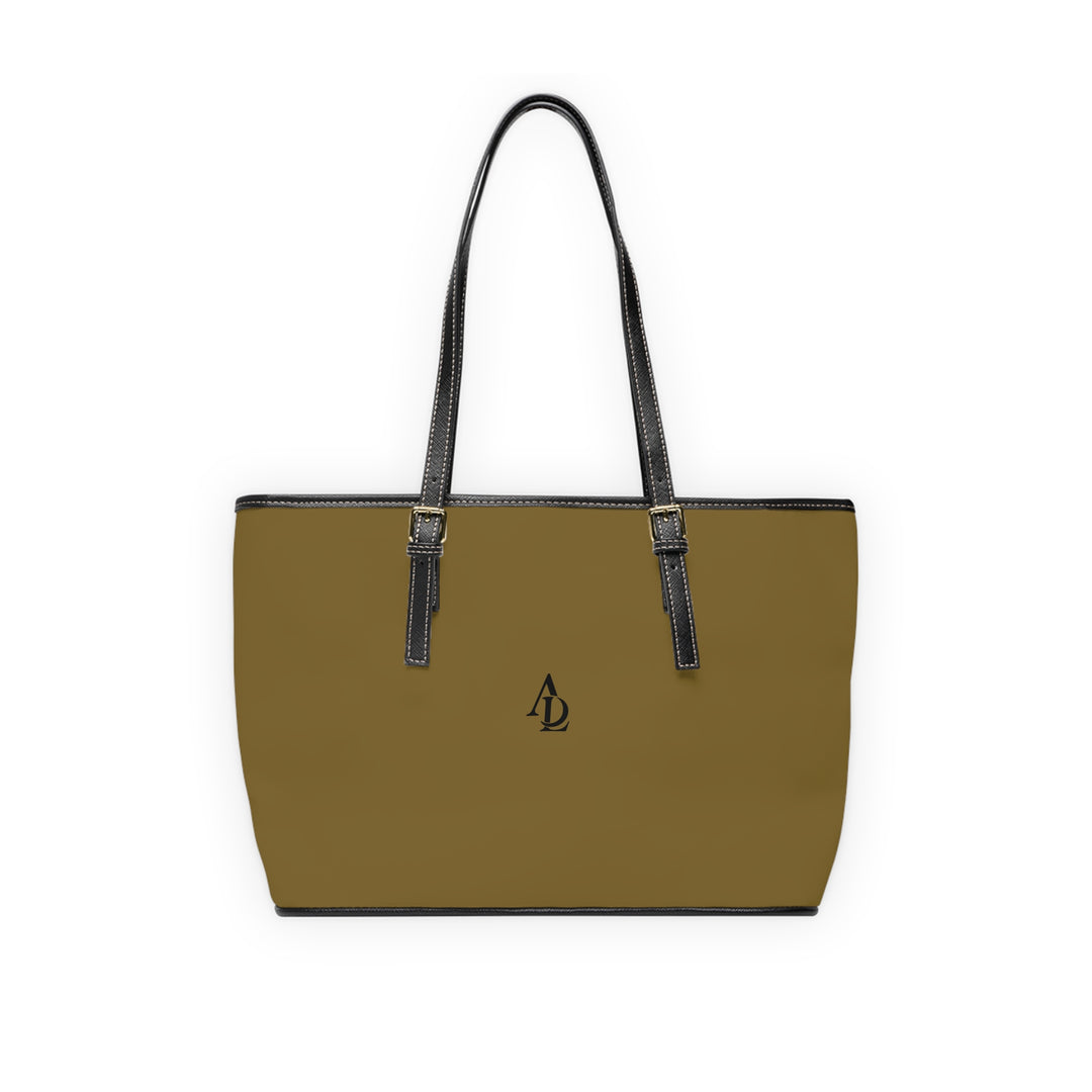 PU Leather Tote Bag Mustard | Ascenda Classics