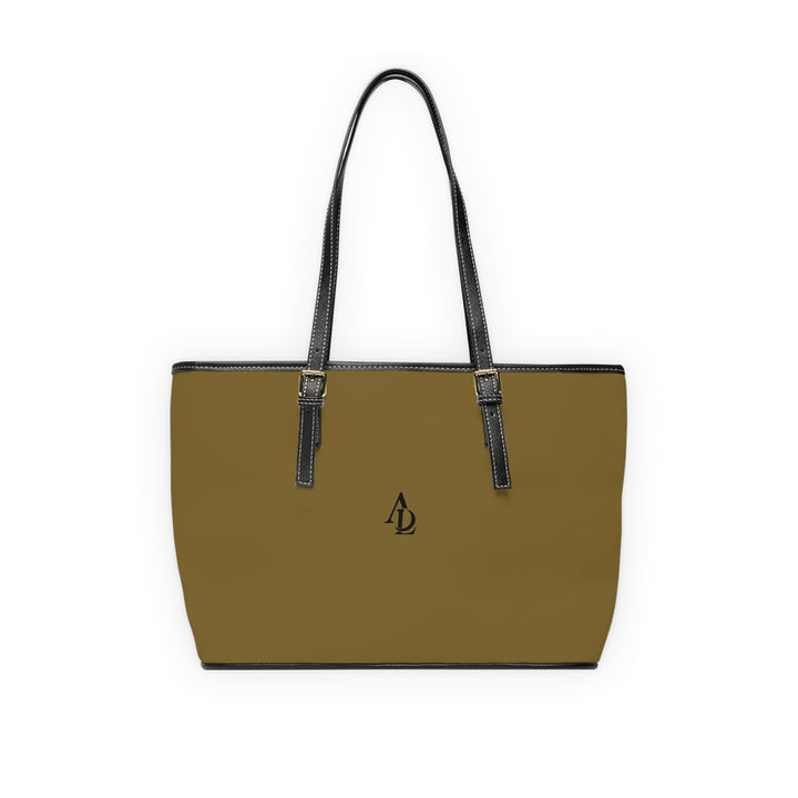PU Leather Tote Bag Mustard | Ascenda Classics