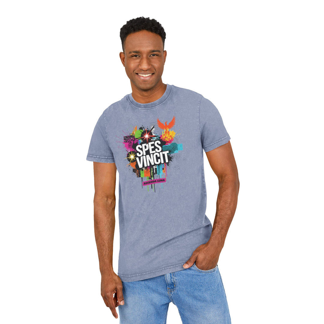 Acid Washed Tee | Ascenda Colors