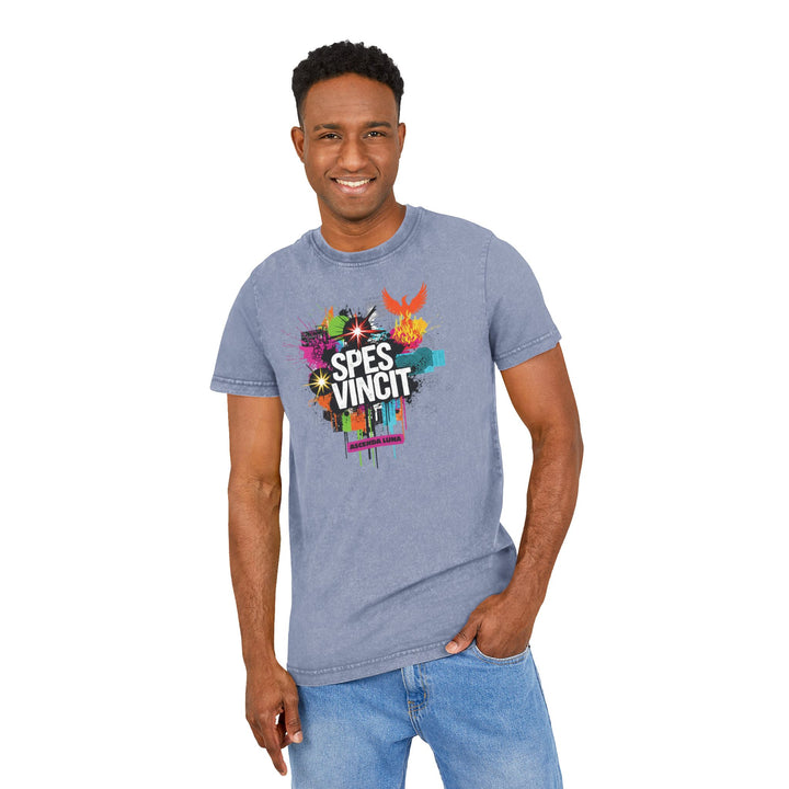 Acid Washed Tee | Ascenda Colors