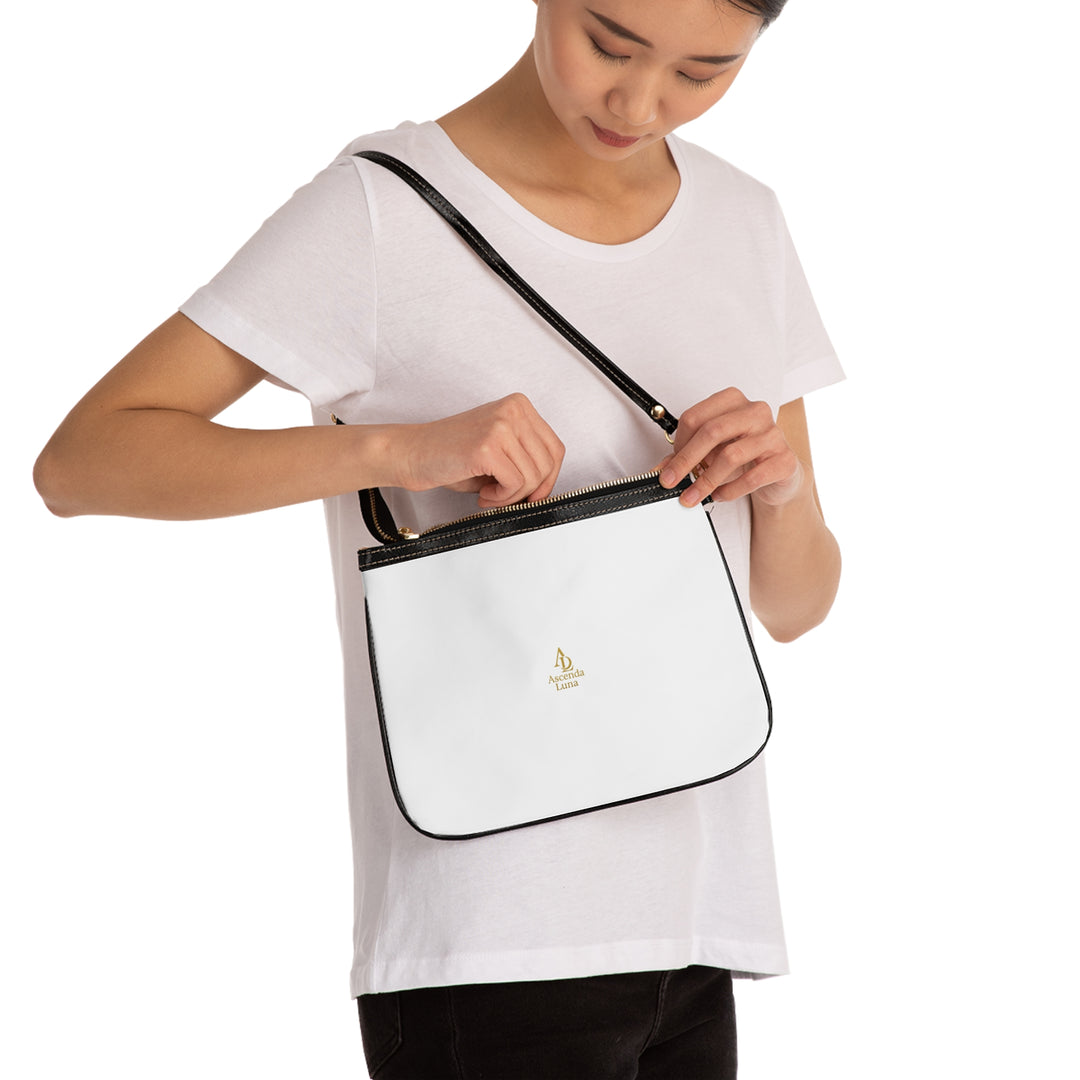 Small Shoulder Bag White | Ascenda Classics