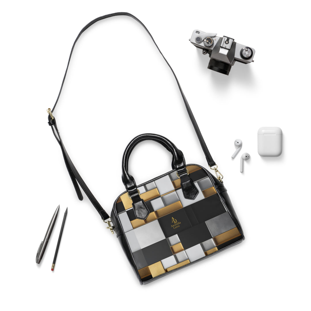 Shoulder Handbag | Ascenda Geometrics