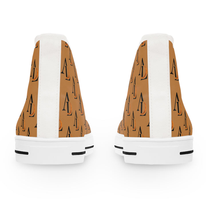 Stylish Women's High Top Sneakers with Ascenda Luna on the go