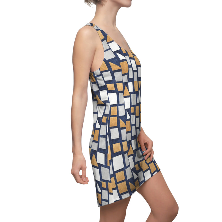 Casual Chic Summer Dress | Ascenda Geometrics