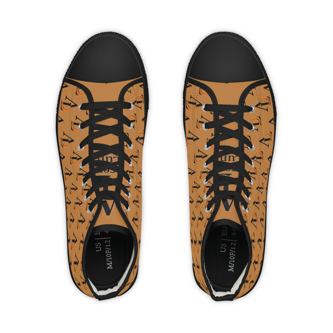 Stylish Men's High Top Sneakers with Ascenda Luna on the go
