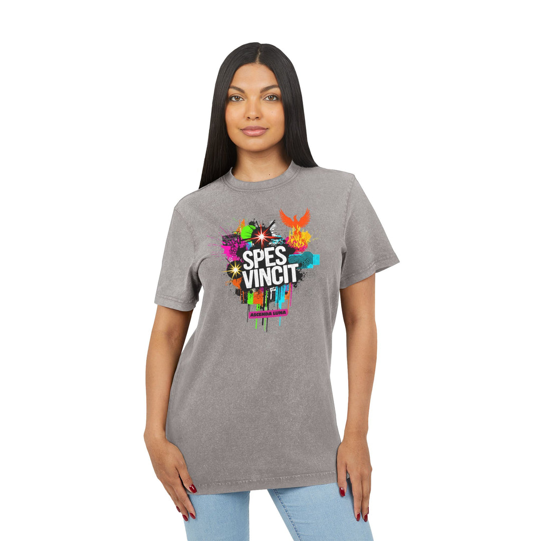 Acid Washed Tee | Ascenda Colors