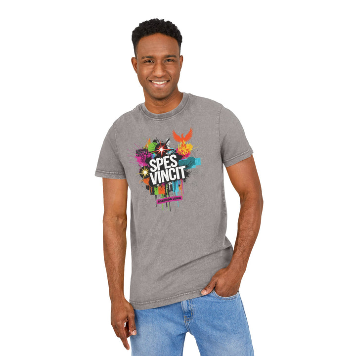 Acid Washed Tee | Ascenda Colors