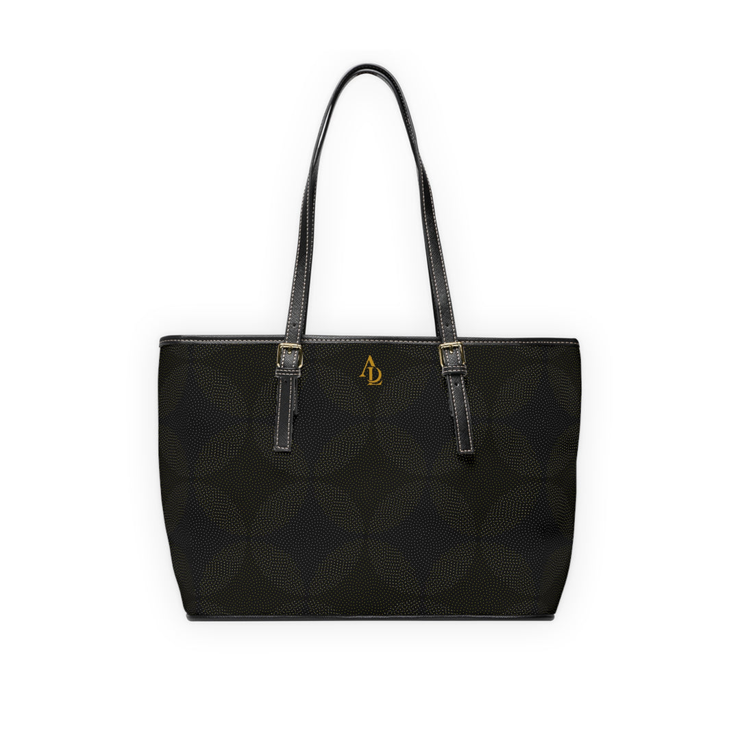 PU Leather Tote Bag Black | Ascenda Classics