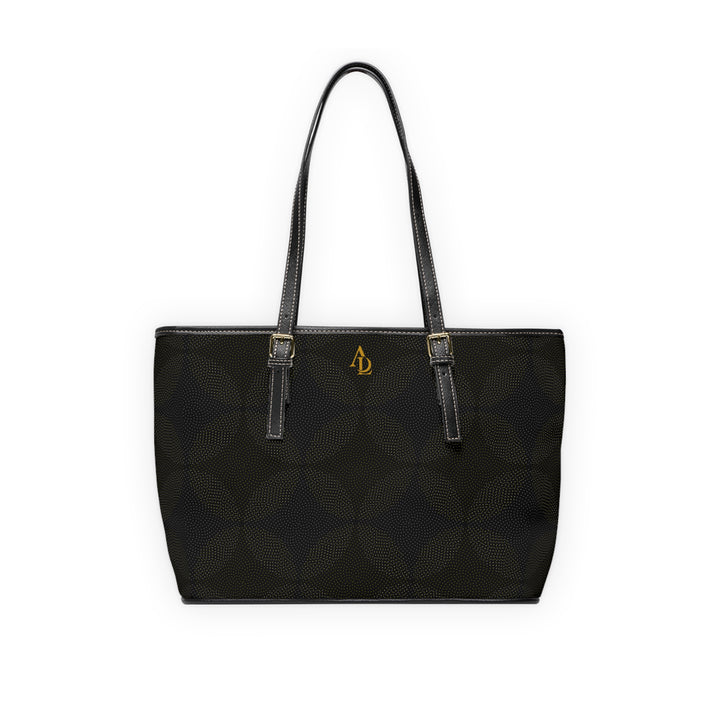PU Leather Tote Bag Black | Ascenda Classics