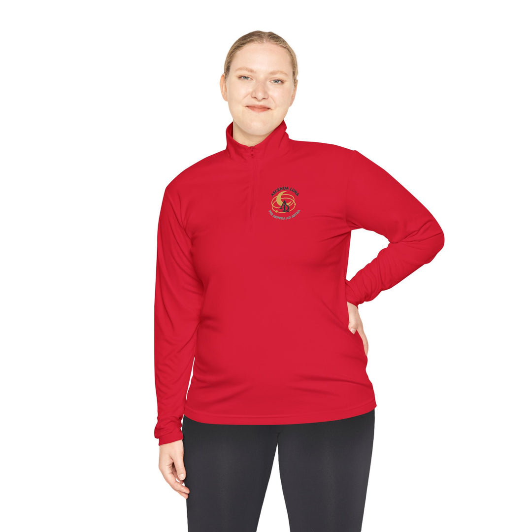 Workout Unisex Quarter-Zip Pullover | Ascenda Ad Astra