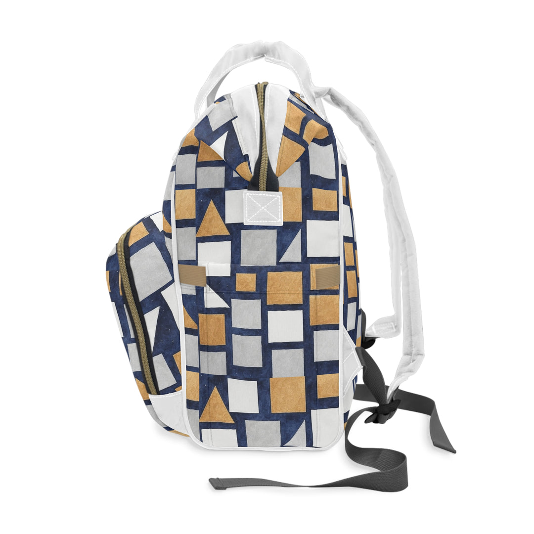 Stylish Diaper Backpack | Ascenda Geometrics