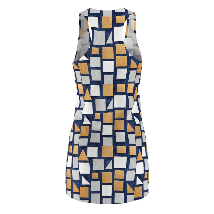 Casual Chic Summer Dress | Ascenda Geometrics