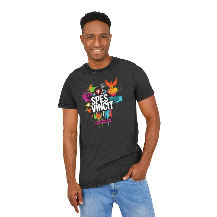 Acid Washed Tee | Ascenda Colors