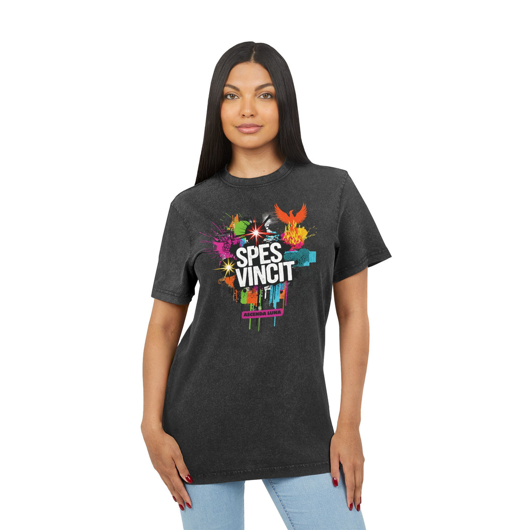 Acid Washed Tee | Ascenda Colors