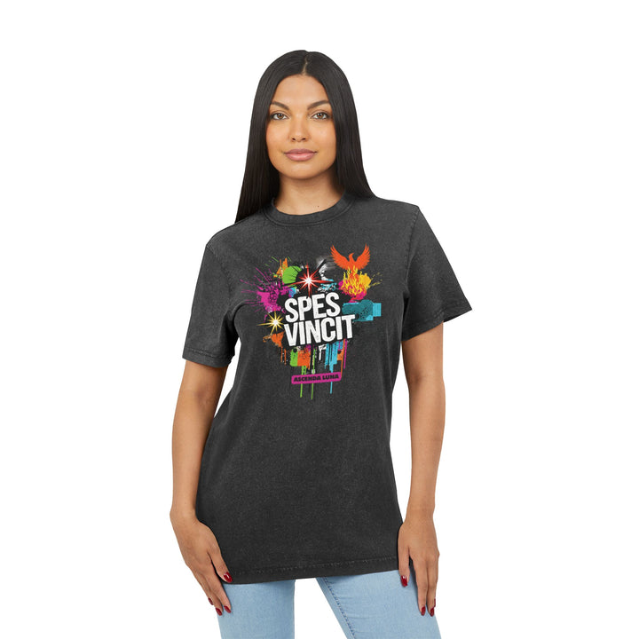 Acid Washed Tee | Ascenda Colors