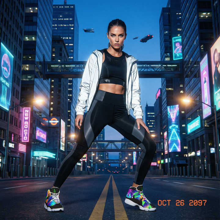 Women's Curved Basketball Shoes | Ascenda Punks