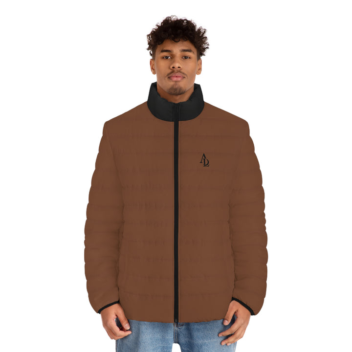 Men's Puffer Jacket milk chocolate | Ascenda Classics
