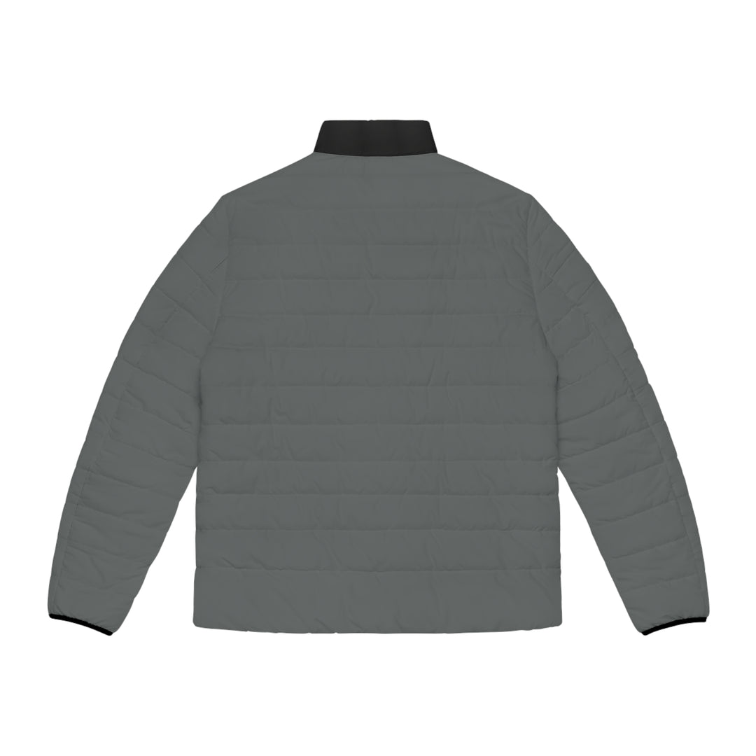 Men's Puffer Jacket grey & black | Ascenda Classics