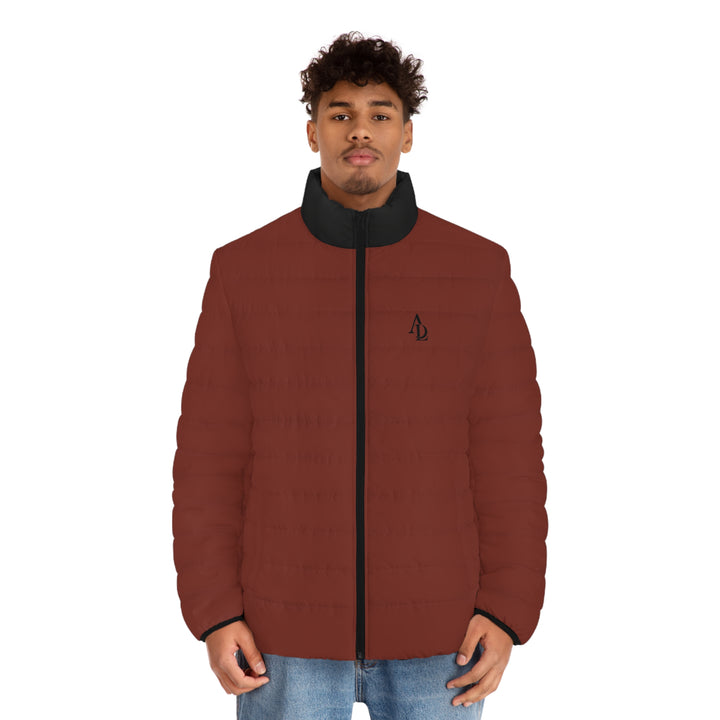 Men's Puffer Jacket burgundi | Ascenda Classics