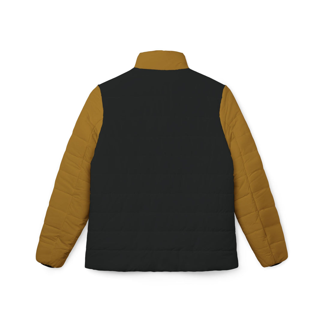 Women’s Puffer Jacket black & gold | Ascenda Classics
