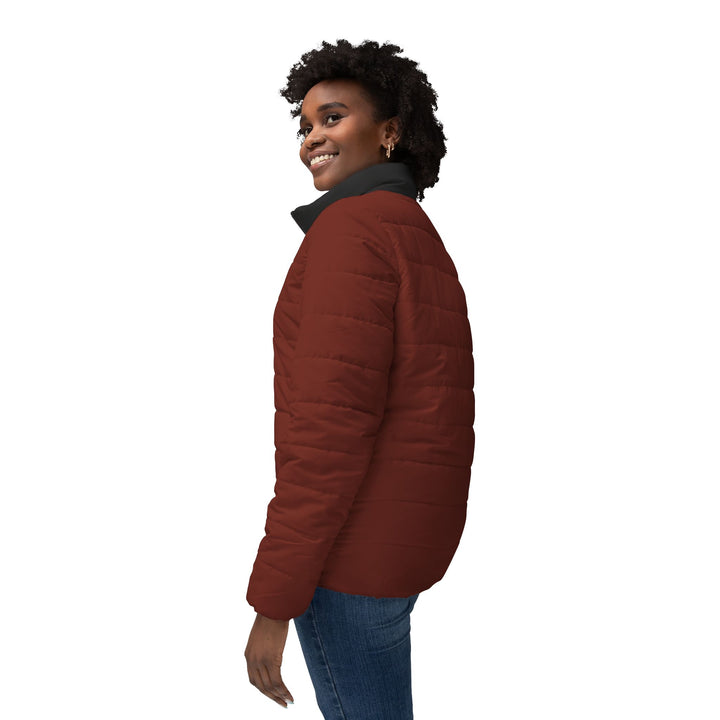 Women’s Puffer Jacket burgundi | Ascenda Classics