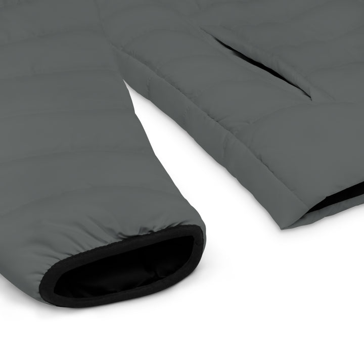 Men's Puffer Jacket grey & black | Ascenda Classics