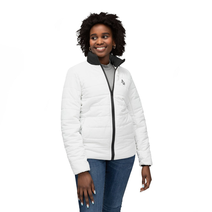Women’s Puffer Jacket white | Ascenda Classics