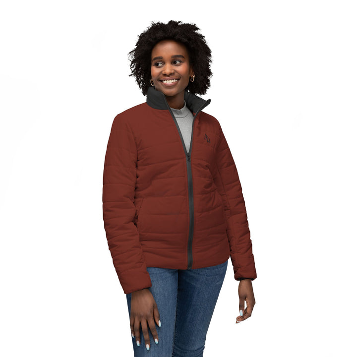 Women’s Puffer Jacket burgundi | Ascenda Classics