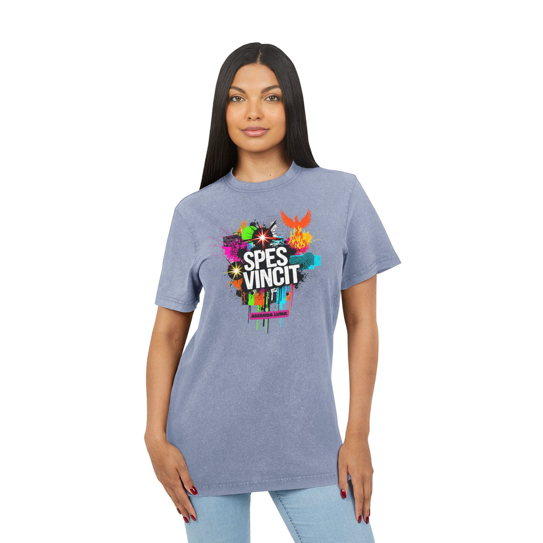 Acid Washed Tee | Ascenda Colors