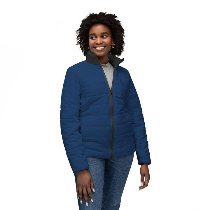 Women’s Puffer Jacket tech blue | Ascenda Classics