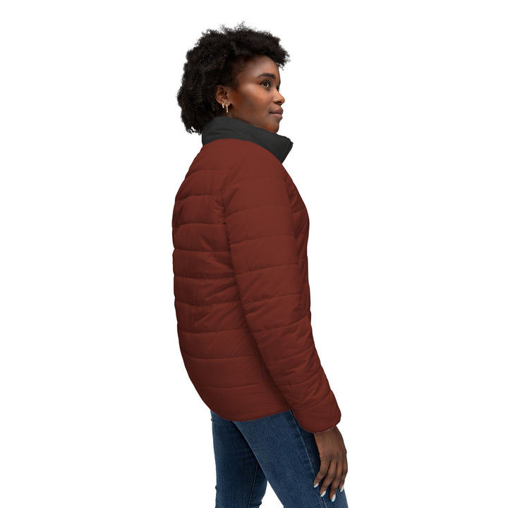 Women’s Puffer Jacket burgundi | Ascenda Classics