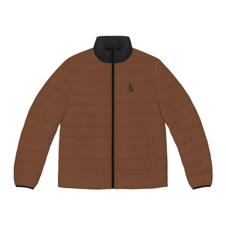 Men's Puffer Jacket milk chocolate | Ascenda Classics